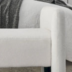Panca imbottita con struttura ad H e imbottitura in schiuma