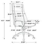 Sedia da ufficio ergonomica con poggiatesta