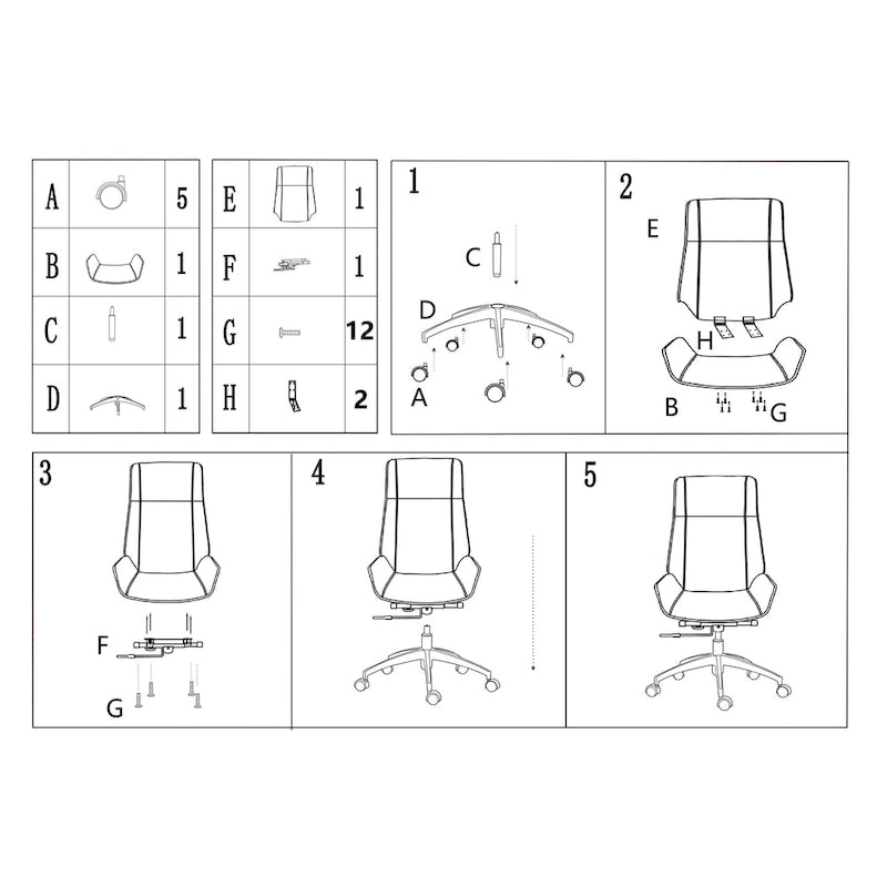 Sedia da ufficio ergonomica con poggiatesta