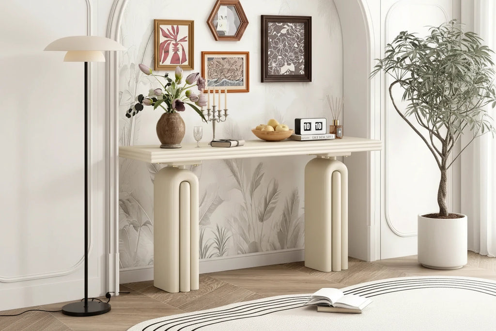 60 Long Console Table Entryway Accent Table for Living Room Hallway