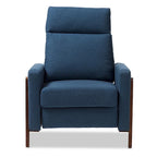 Poltrona reclinabile in tessuto Mid-Century