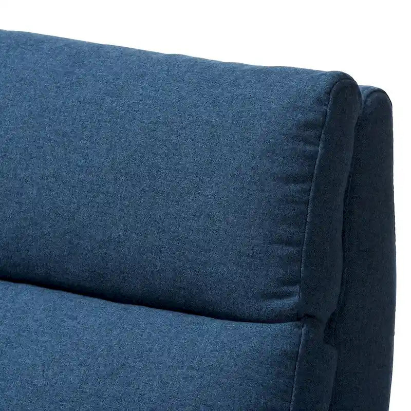 Poltrona reclinabile in tessuto Mid-Century