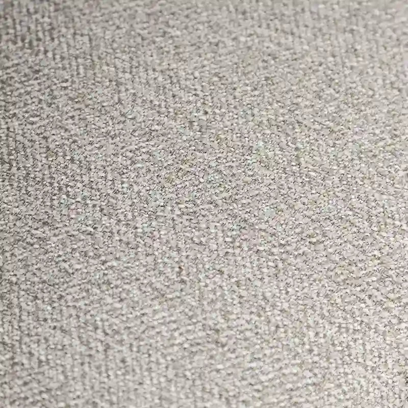 Divano transizionale a 3 posti con borchie e braccioli inclinati – Grigio chiaro