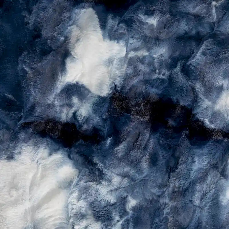 Cuscino da pavimento pouf in pelliccia sintetica da 3,5 piedi