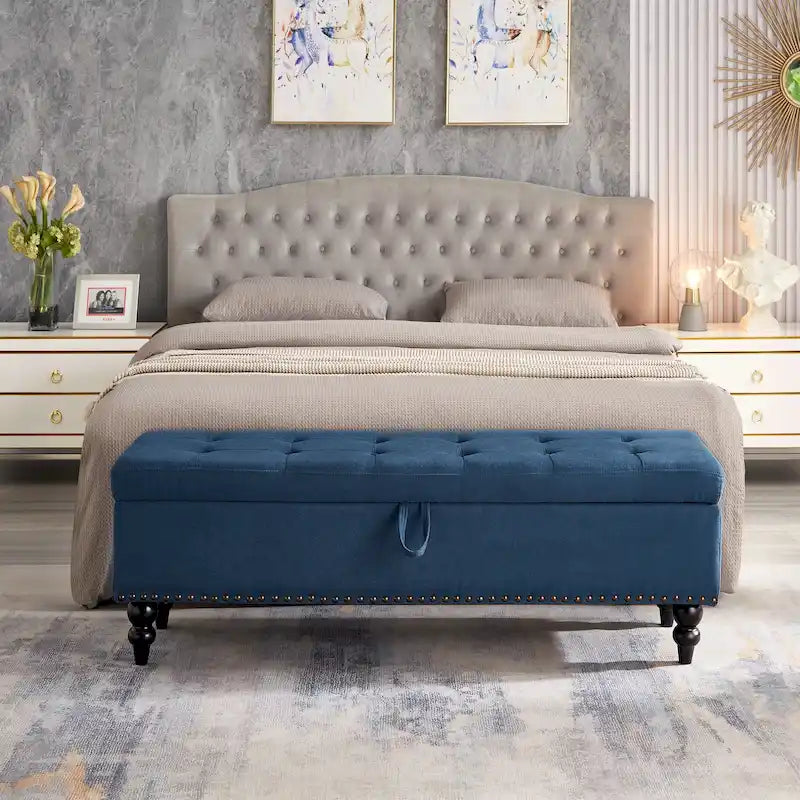 Panca contenitore/ottoman, 150 cm