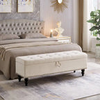 Panca contenitore/ottoman, 150 cm