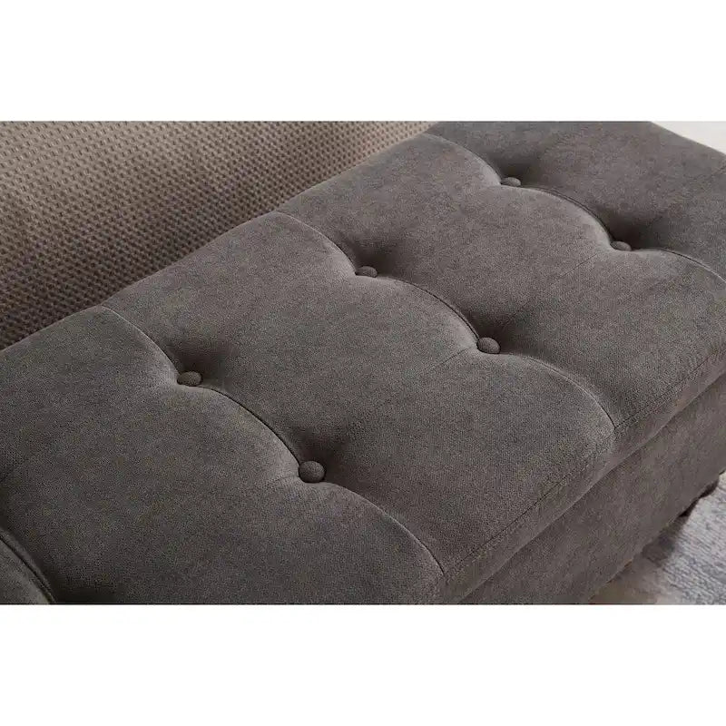 Panca contenitore/ottoman, 150 cm