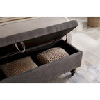 Panca contenitore/ottoman, 150 cm