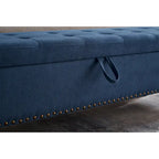 Panca contenitore/ottoman, 150 cm