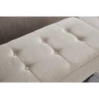 Panca contenitore/ottoman, 150 cm