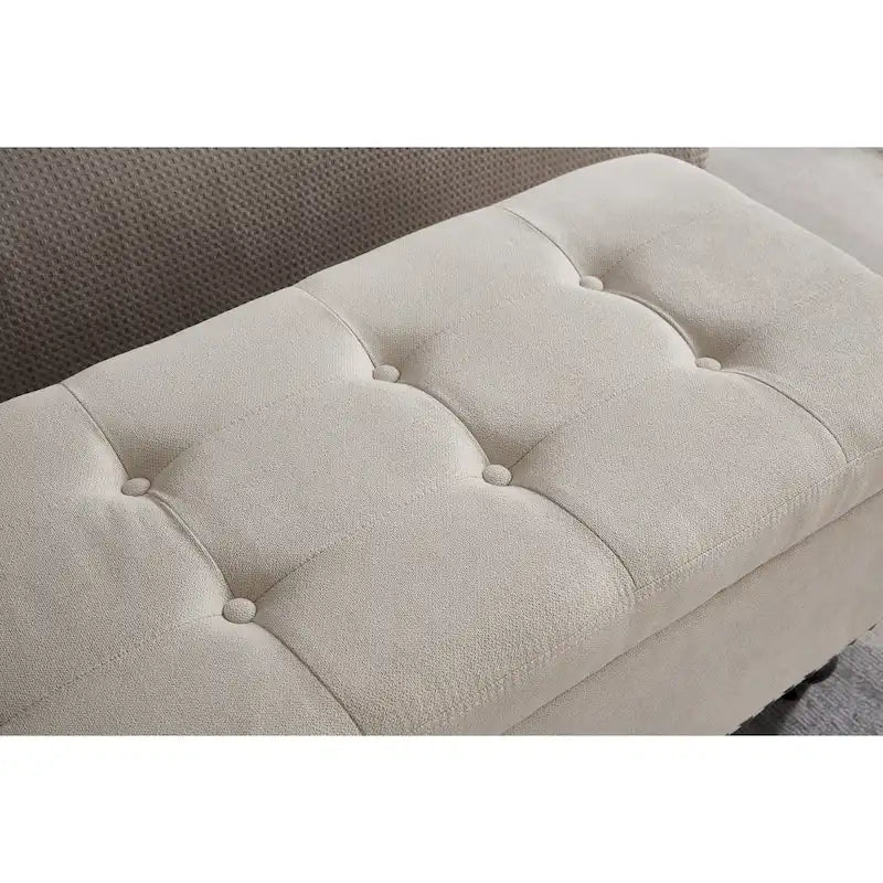 Panca contenitore/ottoman, 150 cm