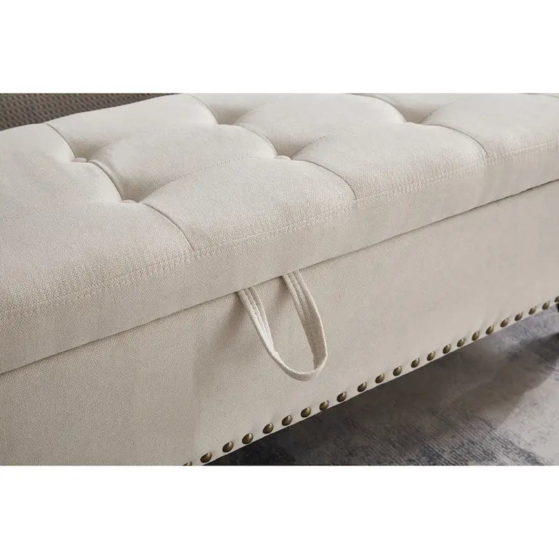 Panca contenitore/ottoman, 150 cm