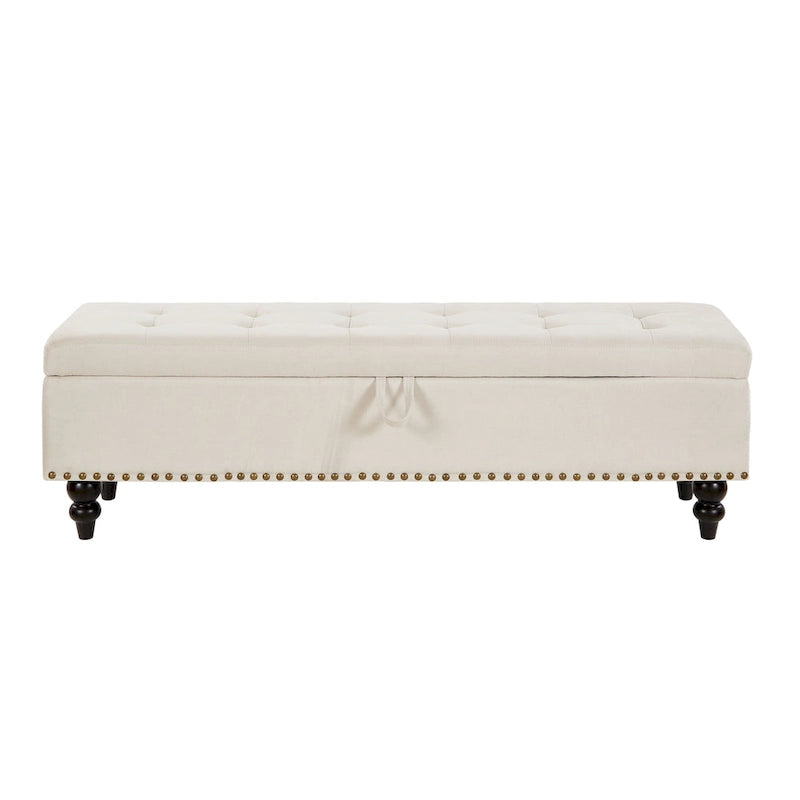 Panca contenitore/ottoman, 150 cm