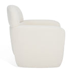 Poltrona Bouclé - 83,8 cm L x 85 cm P x 86,3 cm H