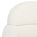 Poltrona Bouclé - 83,8 cm L x 85 cm P x 86,3 cm H
