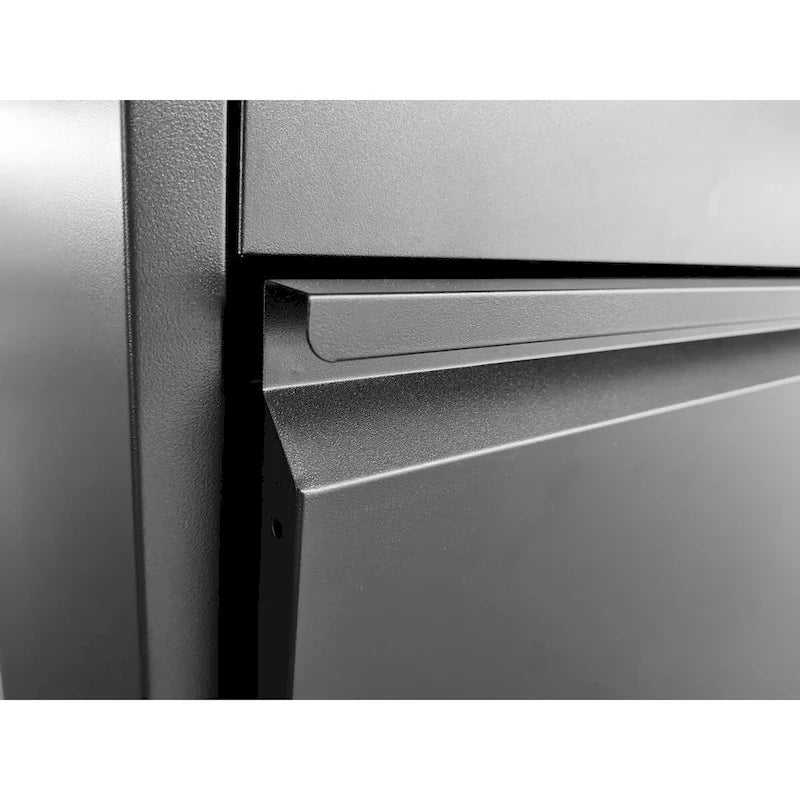 Armadietto Metallico Verticale per Archiviazione con Serratura – 2/3/4/5 Cassetti, Adatto per Formato A4 / Legale / Letter