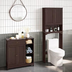 Mobiletto da Bagno con Cassetti e Ripiani Regolabili