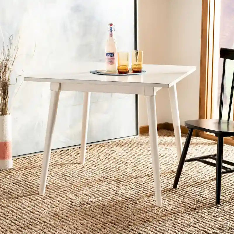 Tavolo da pranzo quadrato da 91 cm con gambe affusolate